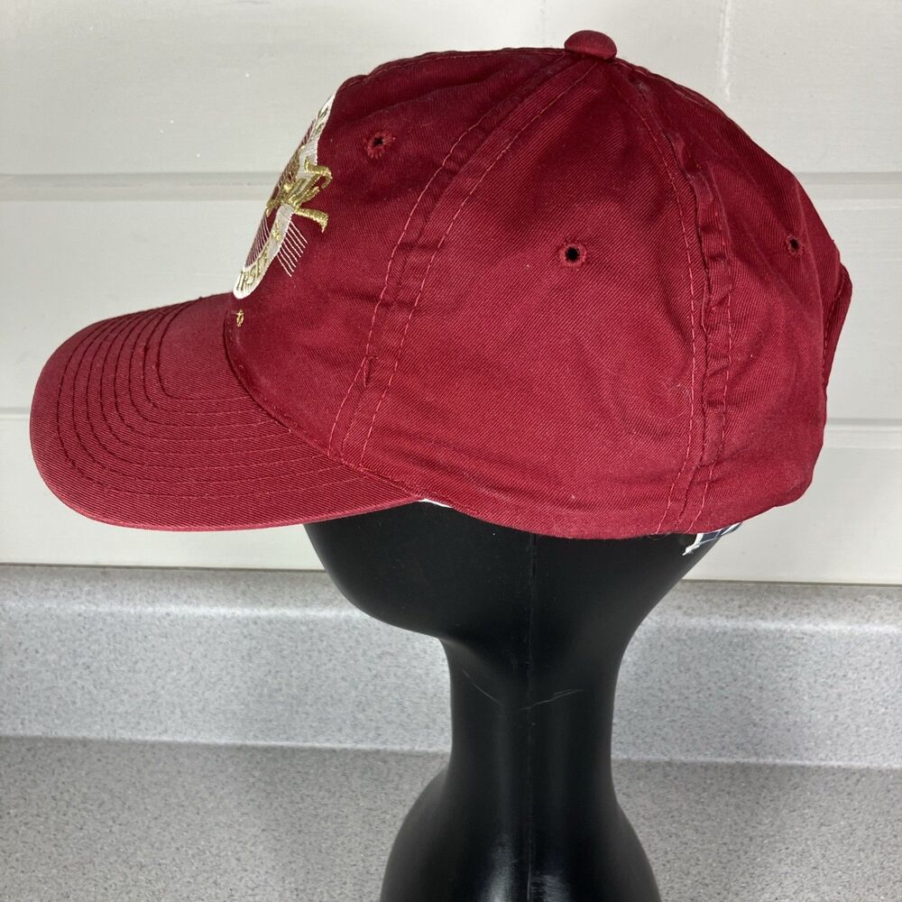 Vtg Retro FSU Hat Cap Spellout Florida State Seminoles Big Logo Noles Snapback - Picture 4 of 12